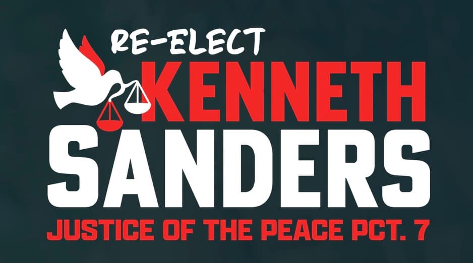 Democrat Kenneth Sanders logo